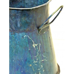 Kanka metalowy Dzwan wazon z recyclingu